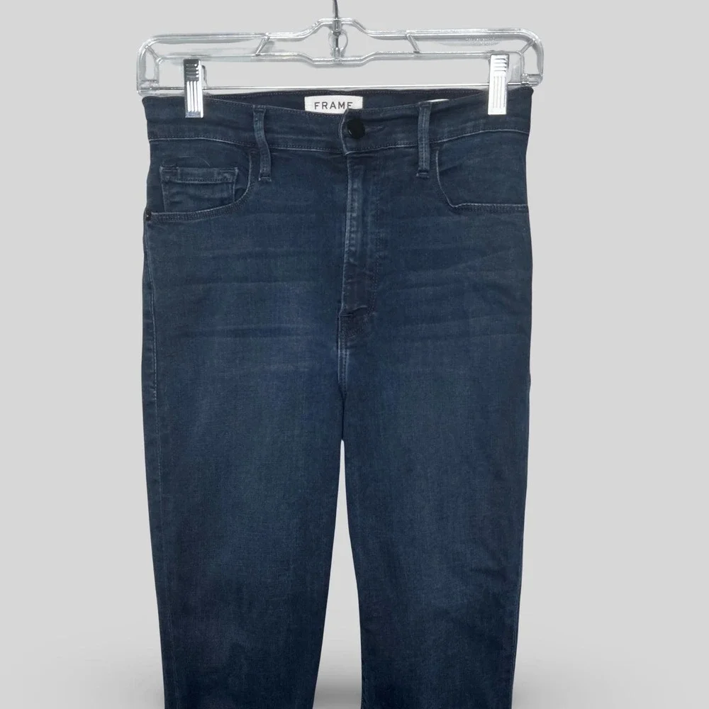 Frame Ali High Rise Cigarette Jeans - Picture 2 of 5